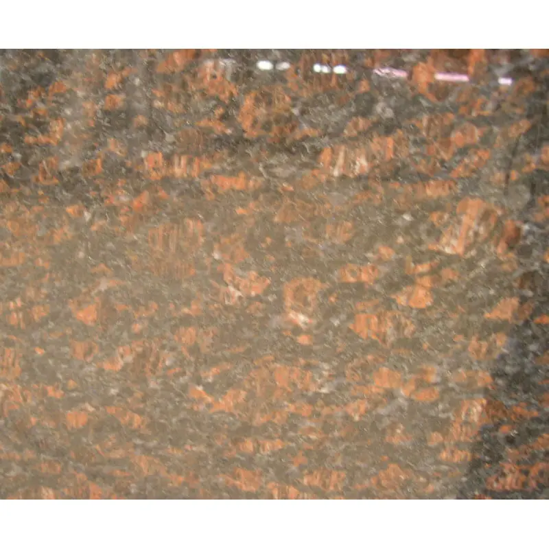 Natürliche dunkelbraune Granitstein platte Home Decor Tan Brown Granit Küchen arbeits platte