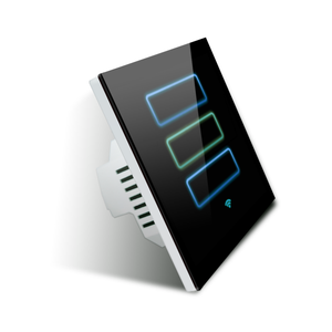 Công Tắc Đèn Tường Thông Minh Lanbon, Công Tắc Thông Minh Điều Khiển 3 Gang Wifi Cho Ngôi Nhà Thông Minh Qua Điện Thoại Di Động - Product Image 2