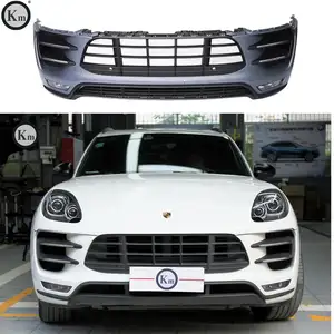 KM 车身套件 2014-2018 用于 Macan-95B 升级 pp 材料 Turbo-front bumper facelift