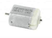 Motor DC Mikro 12V 280 Kecepatan Tinggi 11184RPM Motor Listrik Komutasi Sikat Magnet Permanen untuk Suku Cadang Otomotif