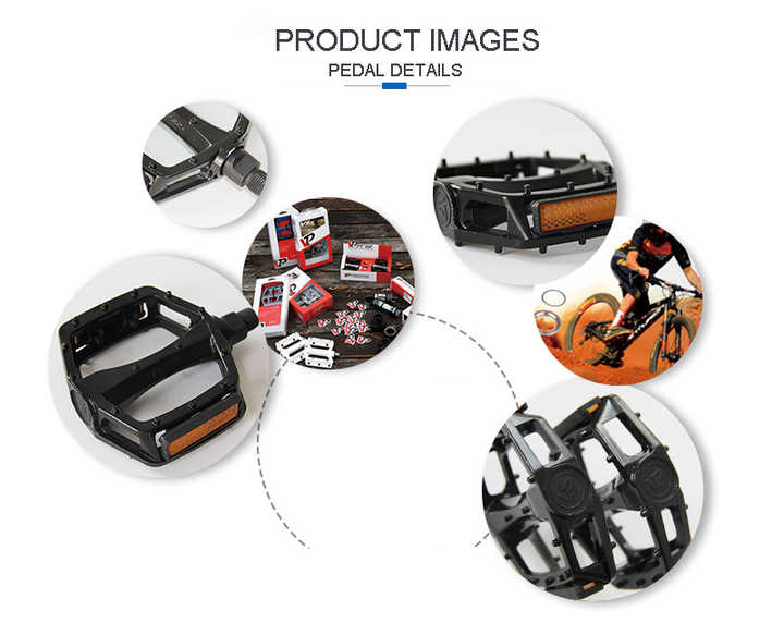 Hot Selling Comfortable Customized MTB/Road Bike Pedal BMX Pedal Alloy Bicycle Pedal