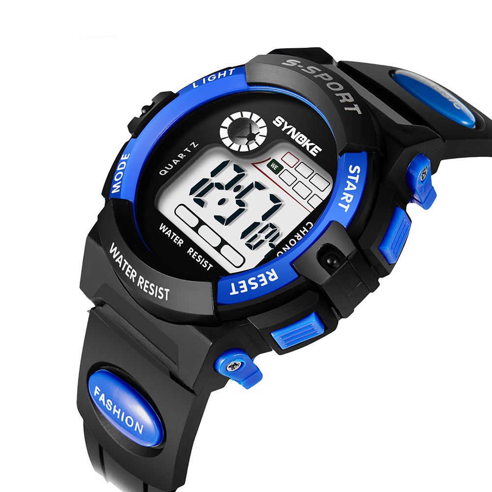 SYNOKE 99269 LED Digital Children Watch Kids Watches Girls Boys Clock Child  Sport WristWatch for Girl Boy Surprise Gift