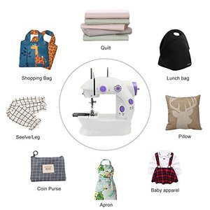 Machine à coudre électrique portable mini pour usage domestique et industriel, kit <span class=keywords><strong>de</strong></span> broderie manuel avec moteur, table incluse - Product Image 6