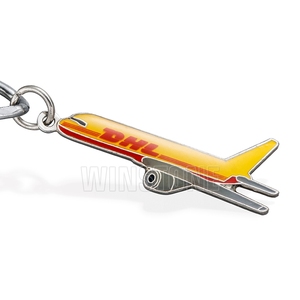 Porte-clés en alliage de zinc personnalisé avec logo, breloque tendance, cadeau professionnel pour les compagnies aériennes, les camions, les avions, pendentif en métal - Product Image 3