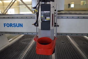 เครื่องกัดอลูมิเนียมสำหรับประตูตู้แกะสลักไม้เราเตอร์ <span class=keywords><strong>CNC</strong></span> โลหะ1325 - Product Image 4