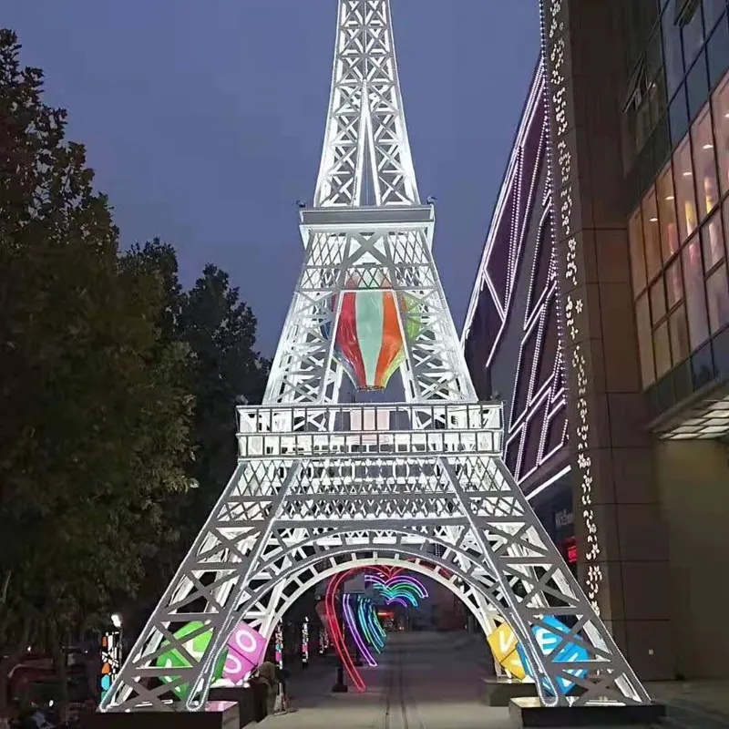 Torre eifel grande barra decoração para áreas externas, preço em atacado