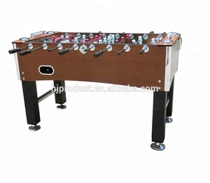 Table de football de salon en bois de haute qualité au design moderne, meilleure vente, 140x74x80cm, tiges en acier chromé - Product Image 2