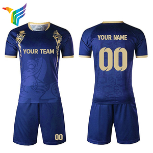 Top quality sublimation digital printing sports team soccer jersey custom name soccer uniform customs data - Product Image 2