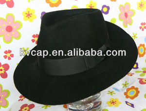 hijo de <span class=keywords><strong>michael</strong></span> <span class=keywords><strong>jackson</strong></span> negro <span class=keywords><strong>sombrero</strong></span> de fieltro de lana billie jean mj <span class=keywords><strong>sombrero</strong></span> de los niños traje clásico - Product Image 1