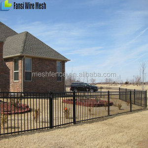 5ft Hoạt Động Yards Onyx Phong Cách Hàng Rào Trong Một Nhà Phân Phối Sân Sau Cần Thiết Rèn Sắt Lan Can - Product Image 6