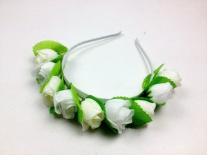Hotting vente floral fleur hairband <span class=keywords><strong>fantaisie</strong></span> diadème couronne fleur hairband - Product Image 1