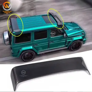 Sayap Spoiler Bagasi Belakang Serat Karbon, untuk Mercedes G-class G500 G63 G65 Tahun 2019