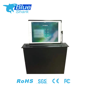 Dongguan facotry <span class=keywords><strong>pop</strong></span> up iPad LCD ascensor Monitor con inteligente sistema de elevación/conferencia de mesa ascensor LCD - Product Image 1