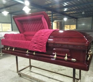 88217 magistrado rojo colores de ataúd funeral ataúd precio - Product Image 1