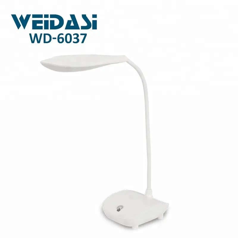 flexible rechargeable study reading table light led desk touch lamp