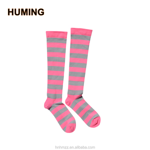 Vente <span class=keywords><strong>chaude</strong></span> rayé vélo nylon hommes de compression chaussettes - Product Image 4