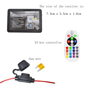 RGBW LED Rock lumières APP multicolore néon <span class=keywords><strong>Kit</strong></span> de lumière LED avec 8 cosses lumières pour vtt hors route camion <span class=keywords><strong>voiture</strong></span> ATV SUV véhicule - Product Image 3