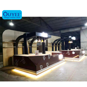 Design <span class=keywords><strong>di</strong></span> Bancone per <span class=keywords><strong>Gelateria</strong></span> Personalizzato, Chiosco in Legno per Caffetteria e <span class=keywords><strong>Gelateria</strong></span> da Interno - Product Image 3