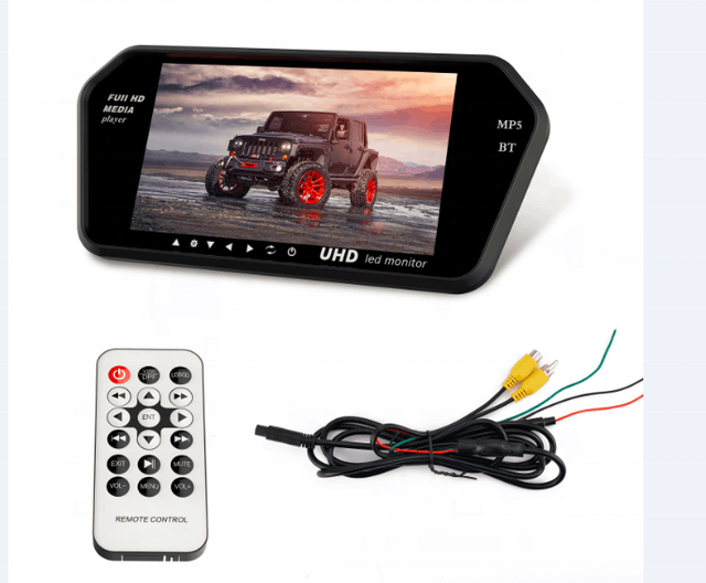Quick Shipping Roof Mounted Rear View Mirror Monitor Car Dvr