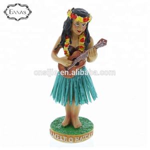 Statue de danse Hula hawaïenne en polyrésine, 21 cm, décoration d'intérieur, féerique - Product Image 5