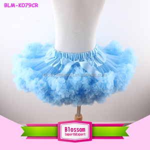 मिंट ग्रीन शराबी शिफॉन Pettiskirts बच्चे टूटू स्कर्ट लड़कियों राजकुमारी नृत्य पहनने पार्टी शीतल Tulle स्कर्ट पेटीकोट थोक - Product Image 5
