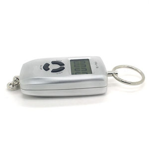 Nuovo LCD pratico 45kg dell'oem di 1 anno della batteria 2*1.5V della scala dei bagagli della scala dei bagagli di Digital della piccola tasca elettronica portatile di progettazione 50kg