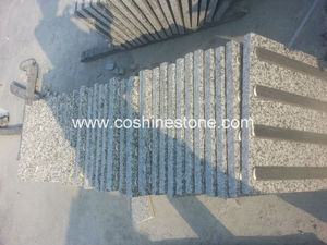 granit pavés tactiles avec acier inoxydable indicateur <span class=keywords><strong>tactile</strong></span> - Product Image 1