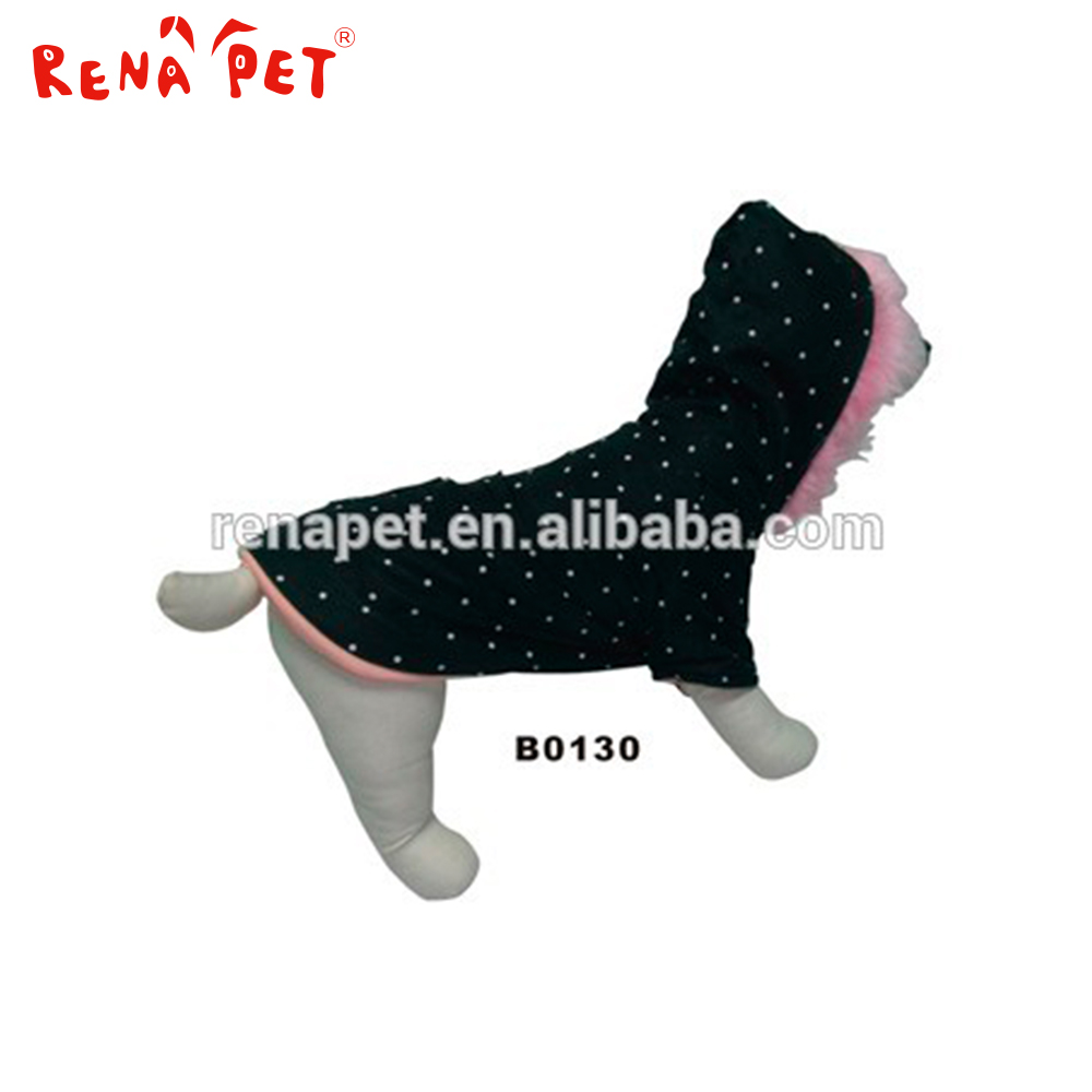 Оптовая продажа из Китая черная собака пальто, Горячая животных одежда