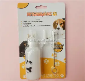 Pet care tool set / pet nursing bottle with grooming set