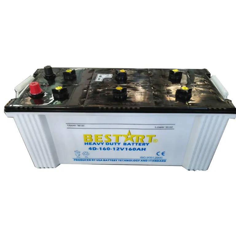 BESTART 4D-160Ah12V ऑटोमोटिव बैटरी सूखी चार्ज बैटरी