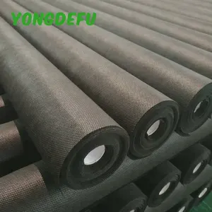 Agriculture Nonwoven PP Spunbond Nonwoven Anti Weed Mat Black Film Polypropylene Material Agriculture Landscape Fabric Farming Weed Barrier Block