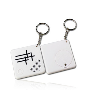 Tùy Chỉnh Quảng Trường Talking Keychain Tin Nhắn Recordable Talking Keychain Với Một Ghi Âm - Product Image 2