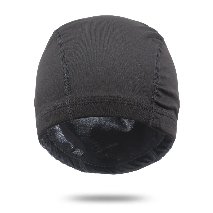 AliLeader-Gorra para hacer pelucas, Color negro, domo de Spandex