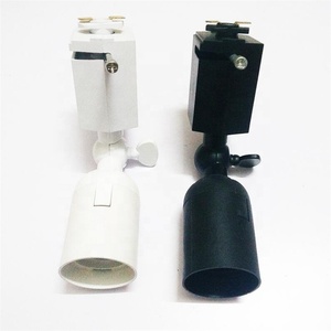 Góc Điều Chỉnh <span class=keywords><strong>E27</strong></span> Theo Dõi Đèn Head <span class=keywords><strong>Socket</strong></span> Hai Dây Nối Theo Dõi Spotlight <span class=keywords><strong>Lamp</strong></span> Chủ - Product Image 3