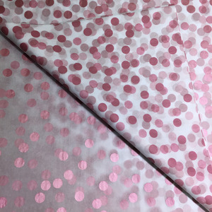 Rose Gold Polka Dots mô giấy 50x70cm kim loại tăng quần áo vàng Áo sơ mi quà gói mô - Product Image 4