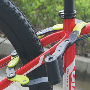 ZOLi-cerradura plegable <span class=keywords><strong>antirrobo</strong></span> <span class=keywords><strong>para</strong></span> bicicleta de montaña, aleación de acero de alta seguridad, duradera, al <span class=keywords><strong>mejor</strong></span> precio, 89813 - Product Image 2