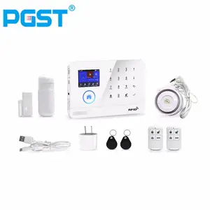 PGST-Sistema di allarme di sicurezza antifurto senza fili per la casa, Wi-Fi, GSM, IOS, Android APP, display LCD, telecomando