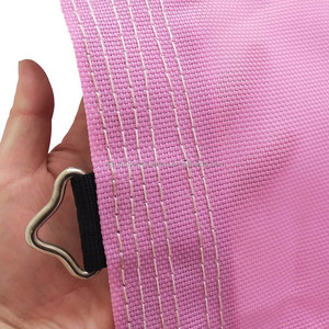 Tapis de <span class=keywords><strong>trampoline</strong></span> en polypropylène coloré et économique pour filles, enfants et adultes, tailles personnalisables de 8 à 15 pieds, filet de protection, utilisation intérieure et extérieure - Product Image 4