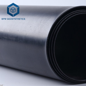 Vải địa kỹ thuật geomembane HDPE 0.2mm 1mm Độ dày tấm nhựa ba lớp nhựa geomembrane thổi phim - Product Image 4