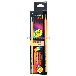 Nuovo Arrivo Marco 4 Colori in <span class=keywords><strong>1</strong></span> piombo Triangolo Graftti Matita Matita Arcobaleno - Product Image 4