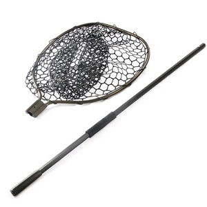 1.7m grosses carpes télescopique filet de pêche à la <span class=keywords><strong>mouche</strong></span> en caoutchouc - Product Image 1
