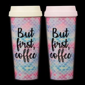 Hojas ideas de copia de plástico, producto de promoción de moda, copo de caneca de plástico personalizado - Product Image 2