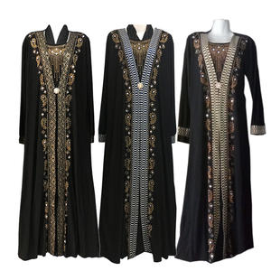 Dubai <span class=keywords><strong>Abaya</strong></span> di alta qualità per le donne di colore <span class=keywords><strong>nero</strong></span> <span class=keywords><strong>Abaya</strong></span> adulti - Product Image 2