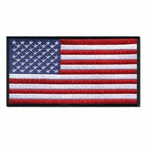 Fornitore Affidabile Cinese su Alibaba, Vendita all'Ingrosso di Toppe Ricamate con Bandiera Americana, Toppe con Bandiera USA, Toppe con Bandiera Nazionale USA da Applicare con Ferro da Stiro - Product Image 1