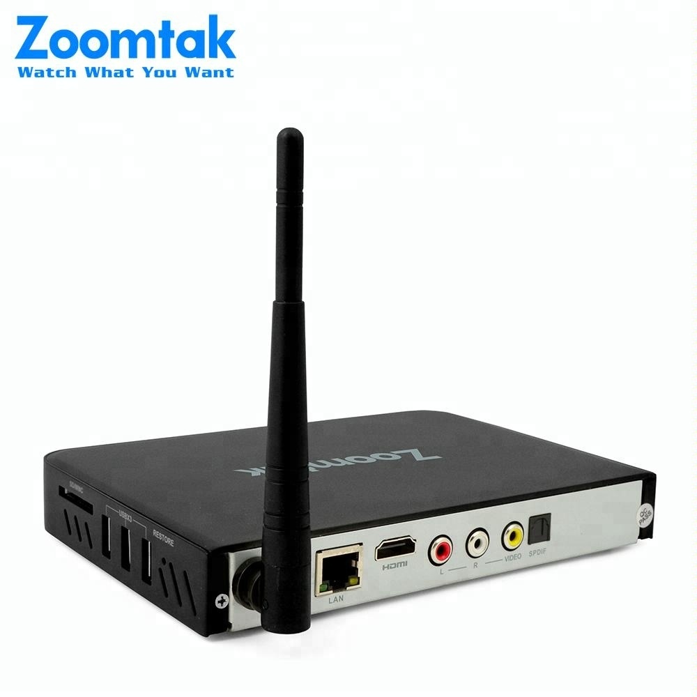Zoomtak T8plus-2 ott android canlı tv kutusu octa çekirdekli 4 K streaming tv kutusu xbmc media player arapça kanallar iptv kutu