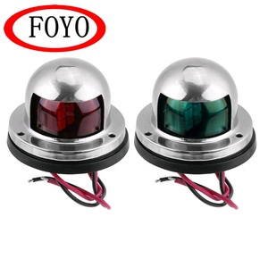 <span class=keywords><strong>Feu</strong></span> <span class=keywords><strong>de</strong></span> <span class=keywords><strong>navigation</strong></span> à LED en acier inoxydable Foyo, rouge et vert, pour la <span class=keywords><strong>navigation</strong></span> maritime, pour bateau, yacht, <span class=keywords><strong>feu</strong></span> d'avertissement - Product Image 2