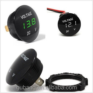 Voltmètre à panneau numérique 12v Affichage LED <span class=keywords><strong>Testeur</strong></span> de tension électrique étanche - Product Image 3