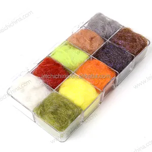 10 colors combo Laser dry dubbing fly tying materials