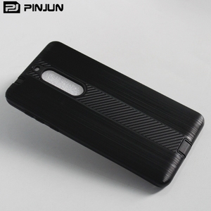 <span class=keywords><strong>Para</strong></span> <span class=keywords><strong>Nokia</strong></span> 5,1 Plus contraportada de fibra de carbono cepillado a prueba de golpes <span class=keywords><strong>funda</strong></span> protectora híbrida <span class=keywords><strong>para</strong></span> <span class=keywords><strong>Nokia</strong></span> 5,1 Plus C210 310 G42 - Product Image 5