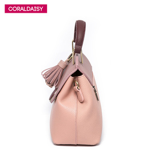 Para Coraldaisy nueva variedad simple ocio borla Shell Tote pu hombro bolso - Product Image 3